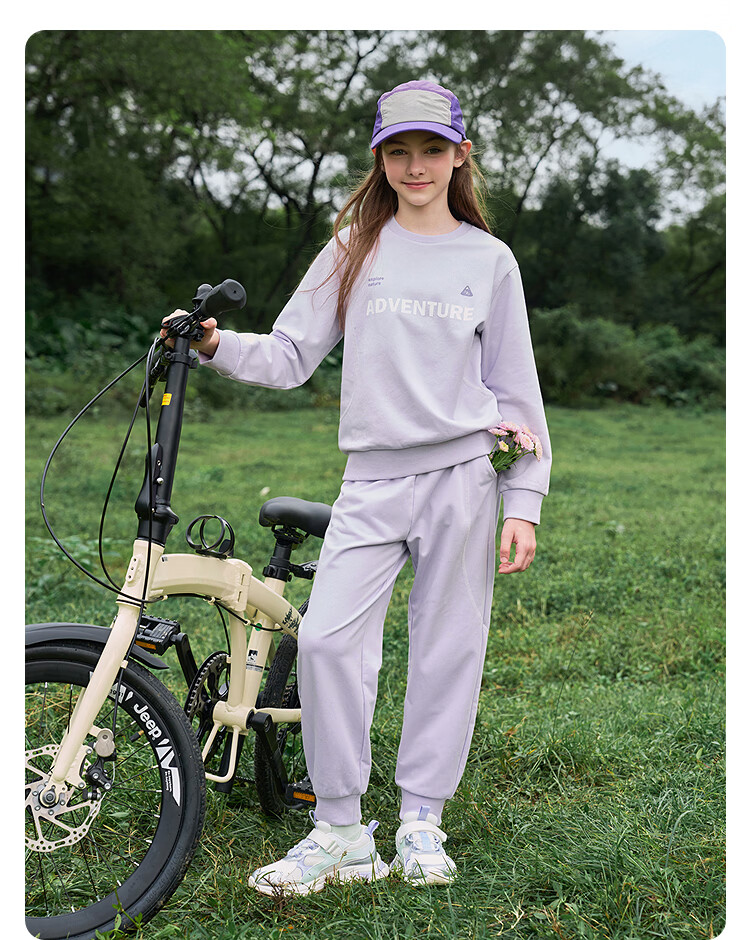 Balabala Kids Sweatshirt Set Two-Piece Boys Girls 2026 New Spring Sports Casual Schoolwear Trendy 25
