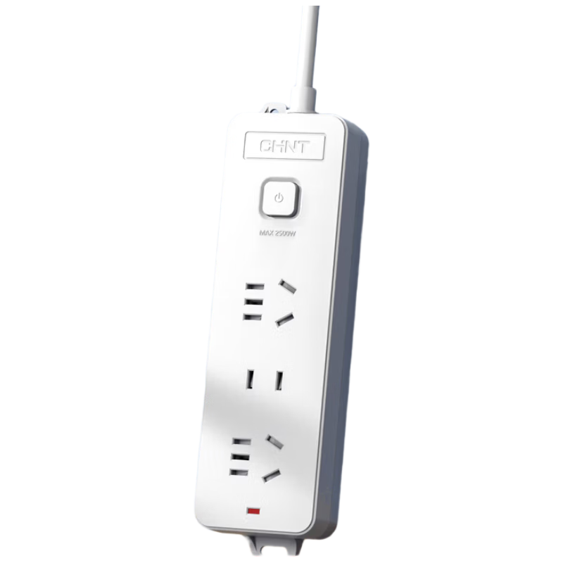 CHNT Master Control Socket/power Strip/outlet Strip/extension Cord, 3-Outlet Master Control, 5 Meters