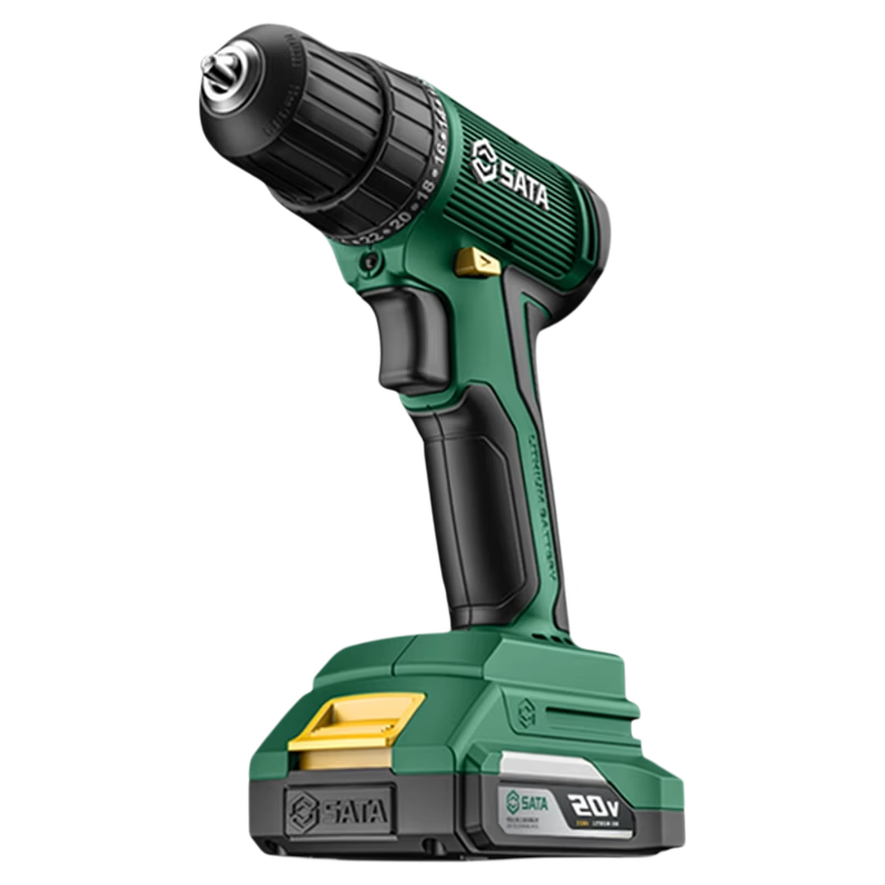 SATA Rechargeable Lithium Electric Drill Electric Screwdriver Multifunctional Household Impact Drill D05705 Deluxe