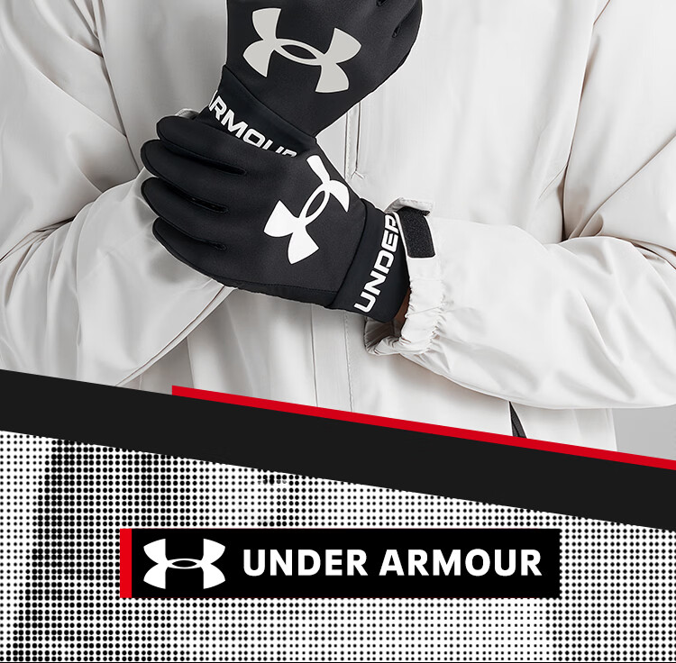 Under Armour Warm Gloves for Cycling, Winter Riding, Motorcycle Riding, Windproof, Electric Scooter Riding, Skiing, Cold Protection, Cotton Sports Equipment 27