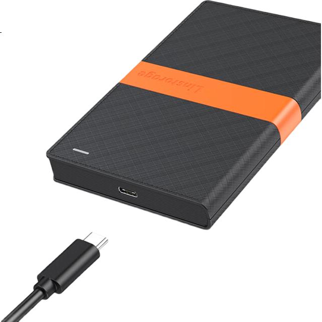 Внешний корпус для жесткого диска LINSTORAGE 2.5-дюймовый SATA 3.0, USB-C/USB 3.1