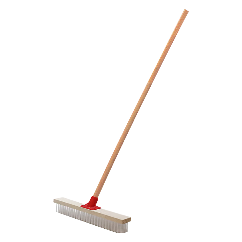Jiebi 37cm Wide Floor Brush Long Handle Stiff Bristles Large Kitchen Bathroom Carpet Cleaning Tile Brush