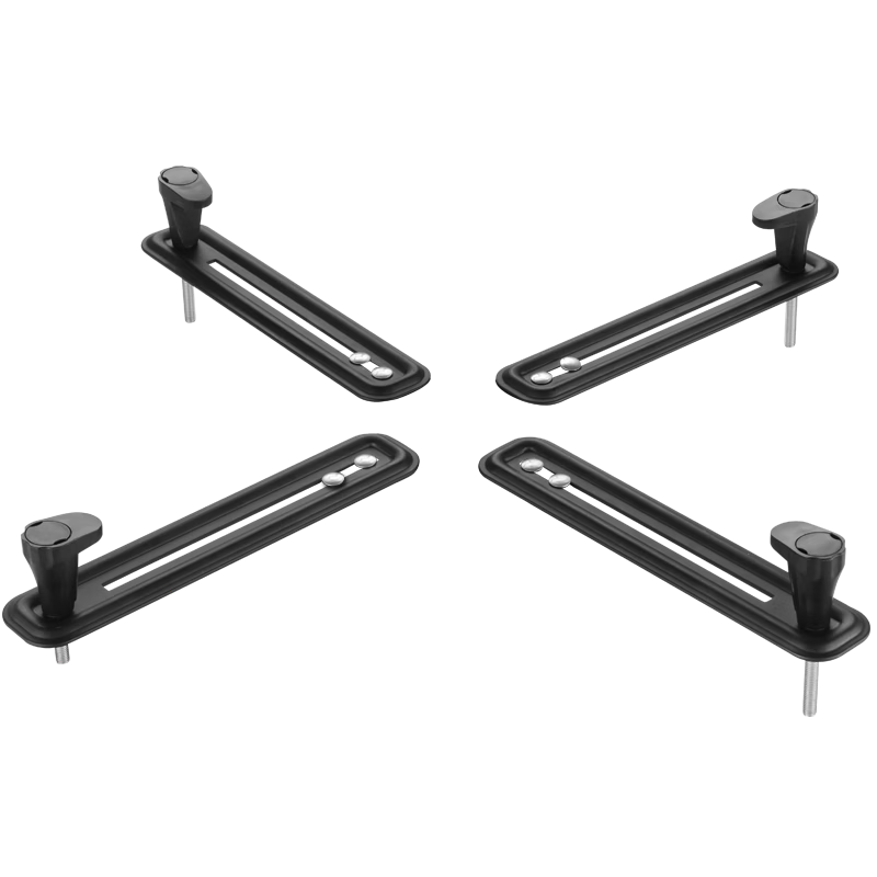 Zhiercheng Monitor Stand No-Hole Extension Plate Compatible with Monitor Stand for Monitors without Screw Holes WK002