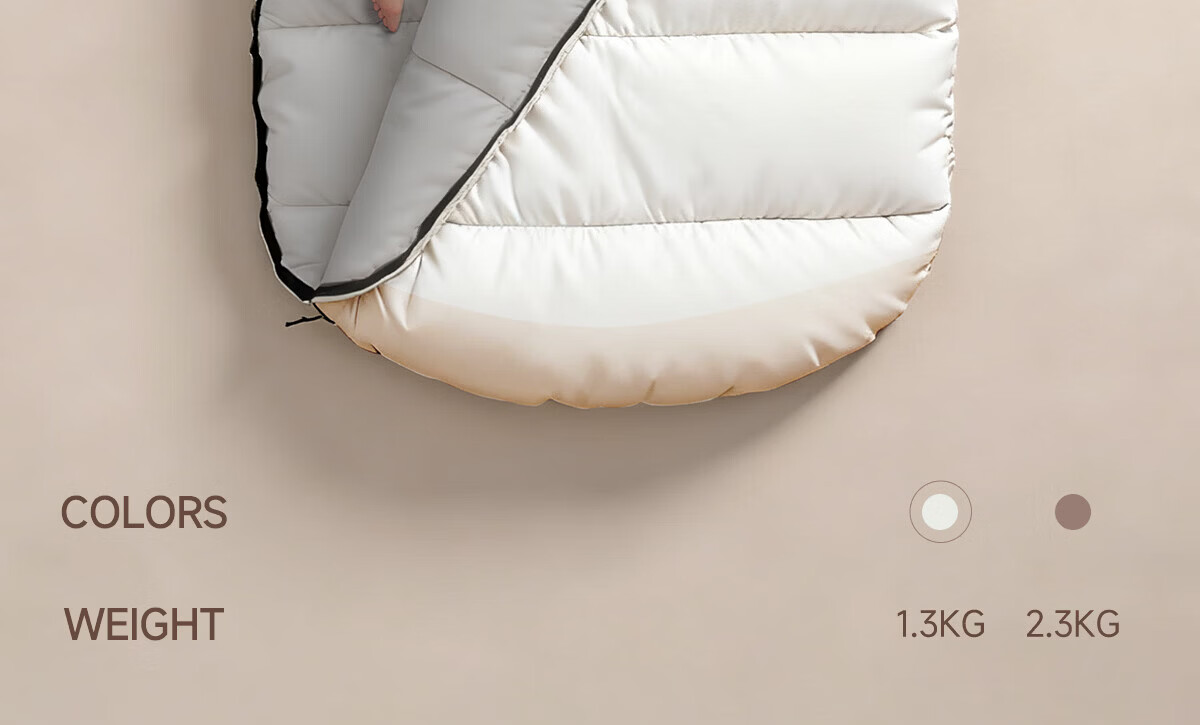 TAN XIAN ZHE Adult Sleeping Bag Outdoor Camping Winter Thickened Wide Cold-Resistant Quilt 2-in-1 Hotel Nap Blanket 2