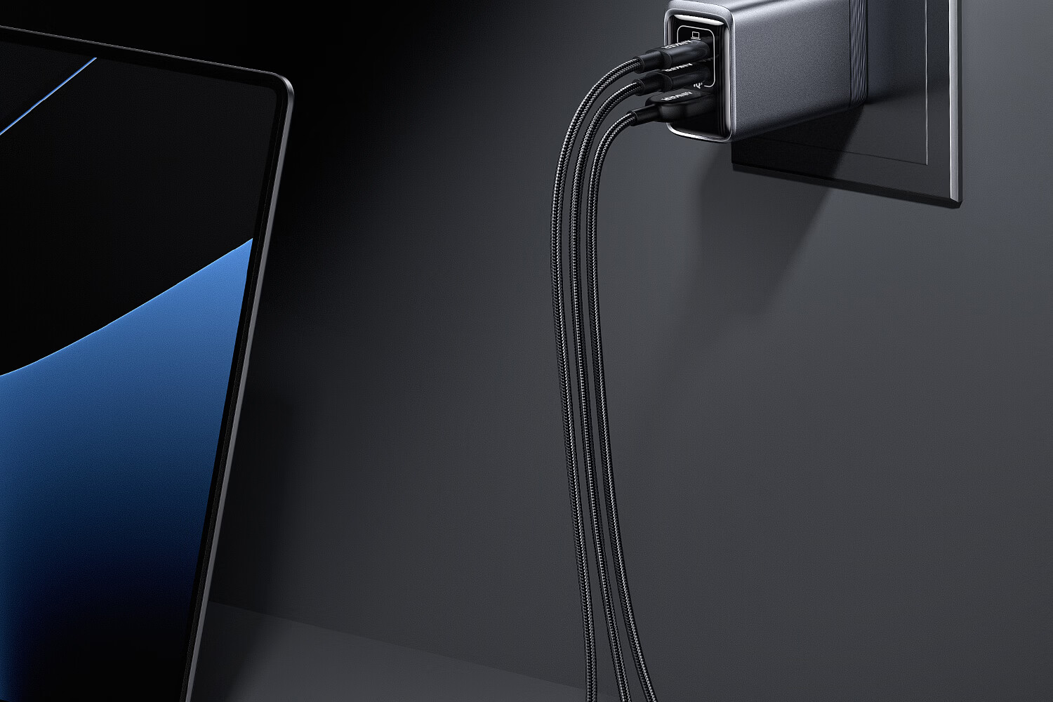 ANKE Prime 67W Charger, Mini Portable Laptop Charger, Type-C GaN Multi-Port PD65W Fast Charging, Compatible with Apple 18 Phones And Laptops, Black 28