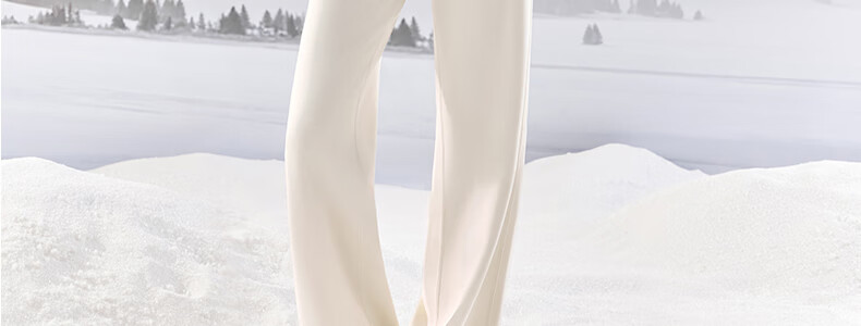 SIINSIIN Yang Mi Style 6.0Pro Straight-Leg Pants 2026 New Women's Fleece-Lined Slim Fit Sports Casual Pants for Spring and Autumn 19