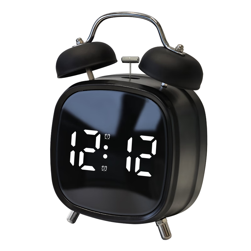 Timess Alarm Clock for High School Students And Children, Electronic Loud Alarm Clock with Voice Control, New Model 2026, Powerful Wake-Up Alarm Clock, Bedside Gift