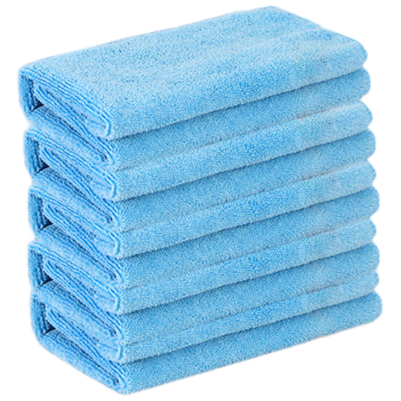 3M Car Wash Towel, Car Cleaning Cloth, Ultra-Fine Fiber, Highly Absorbent, 40cm*40cm, Blue, Pack of 5