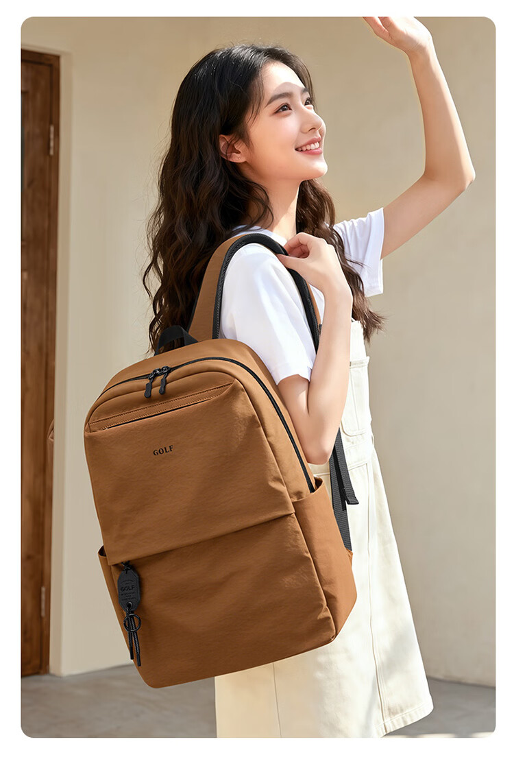 GOLF Lightweight 15.6/16 Inch Laptop Backpack Unisex Casual Travel School Bag 16