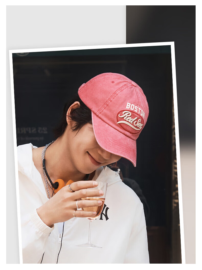MLB Unisex KARINA Vintage Baseball Cap 38 Goddess Festival Gift 3ACPV165N-07INS 6