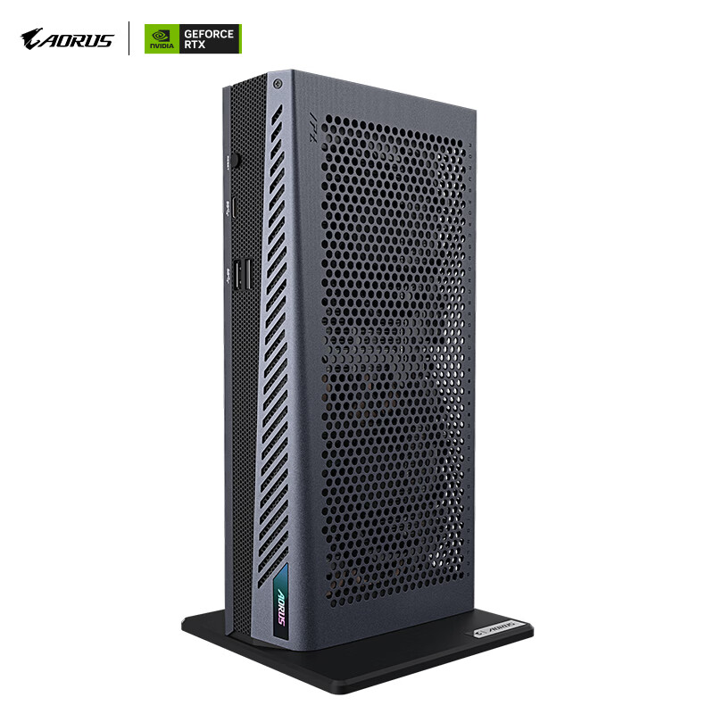 GIGABYTE AORUS RTX 5060Ti AI BOX 16GB Graphics Card Dock DLSS4 Thunderbolt 5 USB4 Plug and Play 100W Power Supply Design Rendering AI Model Application
