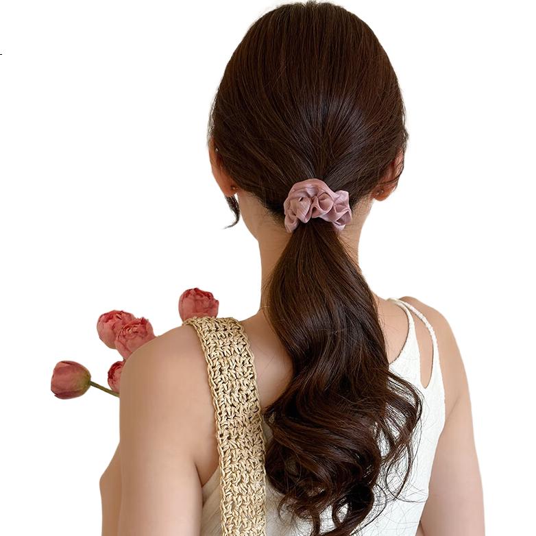 Резинки для волос из сатина