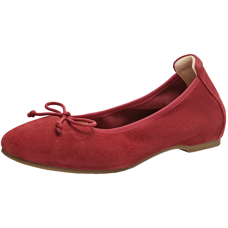 TEENMIX Hou Minghao Recommended Rainbow Soft Candy Soft-Soled Low-Cut Flats, Ballet Mary Jane Shoes for Women, New Style Flat Shoes