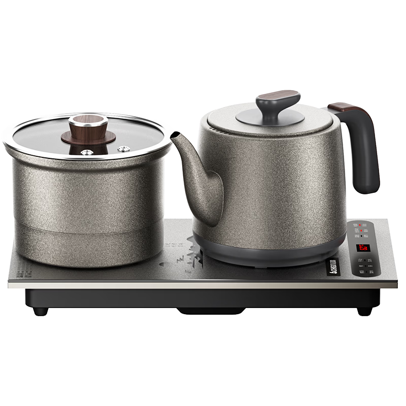 CHIGO Pure Titanium Electric Kettle Fully Automatic Water Supply Electric Kettle Tea Table Integrated High-Temperature Sterilization Electric Tea Stove Embedded Tea Table Special Electric Tea Tray JBL