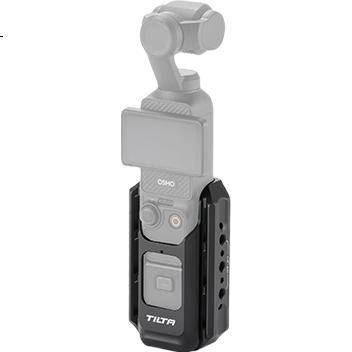 Tietou TILTA Shock-Absorbing Arm, Mobile Master Pocket Arm Pocket3 Car Mount Bracket, Mini Shooting Auxiliary Live Streaming Car Mount Shock-Absorbing System Pocket3 Hare Cage - Black