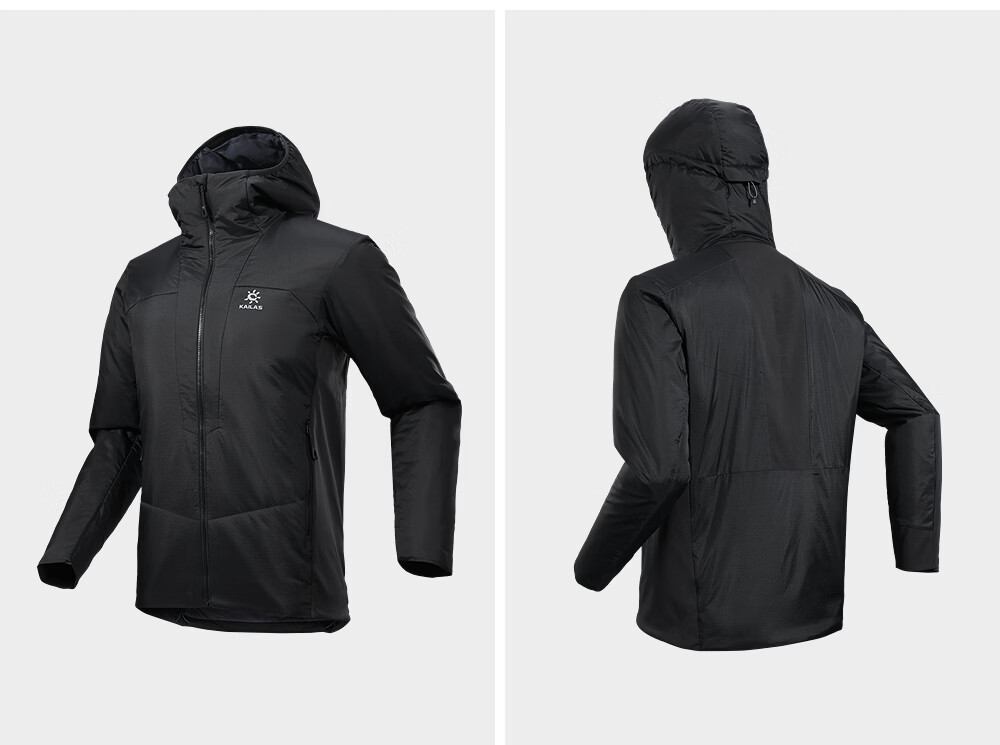 KAILAS KAILAS AT80 Men's Sports Cotton Jacket APEXHEAT Warm Breathable Windproof Hooded Coat Autumn Winter 10