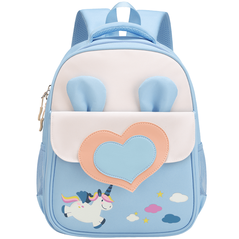 Dijiuchengbao Kindergarten Backpack, Birthday Gift for Boys And Girls, Cute Cartoon Unicorn Design, Double Shoulder Bag for Children Aged 3-9