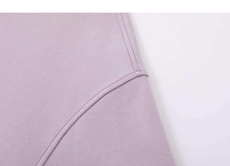 Demana [Comfort Elastic Air Layer] Spring Simple Style Round Neck Handmade Knot Drawstring Wide Shoulder Petite Women's Sweatshirt 15
