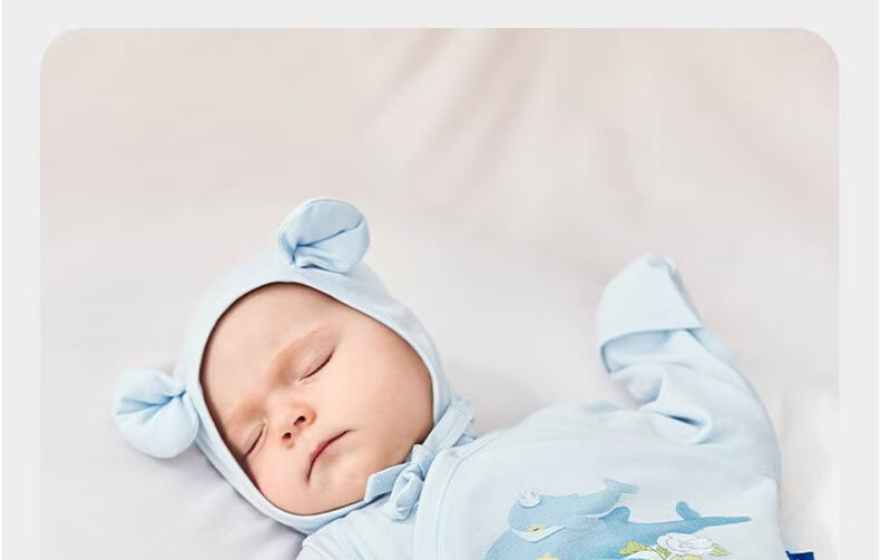 Babycare Baby Sleeveless Romper Soft Comfortable Jumpsuit Newborn Full Moon Infant Clothing Camellia Wind Chime - Green 59cm 35
