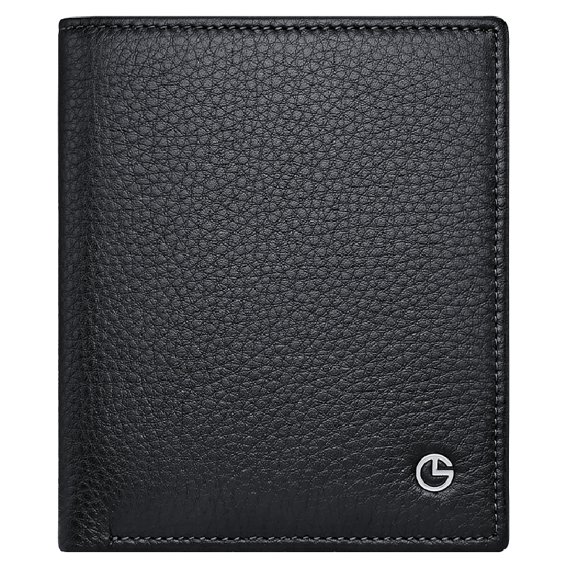 Goldlion Men's Wallet Gift Box, Bifold Bill Holder, Business Wallet, Vertical Leather Wallet, Birthday Gift