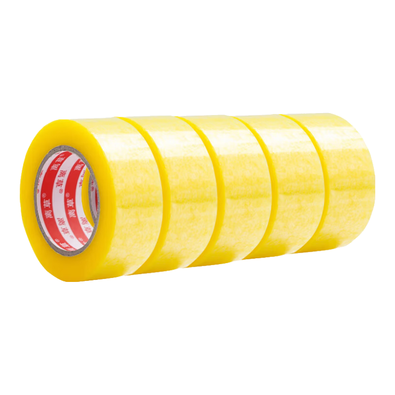 Licao Transparent Tape, Wide Transparent Packing Tape for Shipping, Express Delivery Special Tape Roll, Packing Tape, Sealing Tape, Courier Packaging Tape, 5 Rolls, 48mm*100m