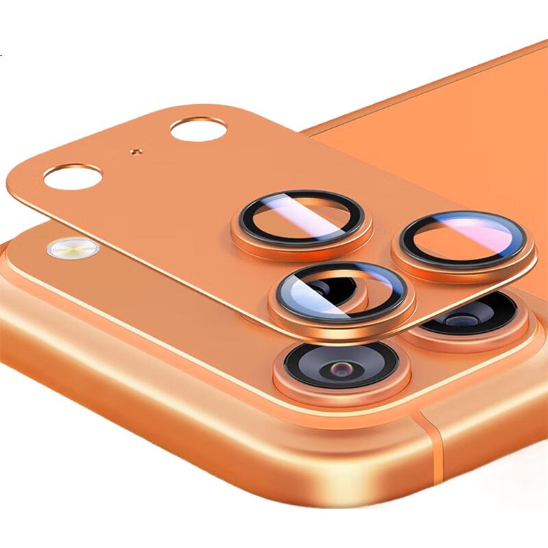 Защитная пленка для камеры KOOLIFE AR Anti-Reflective Starry Orange для Apple iPhone 17 Pro Max, противоударная, пылезащитная, устойчивая к царапинам