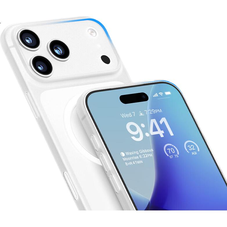 Чехол Memumi для Apple iPhone 17 Pro, ультратонкий, с магнитным креплением, оригинальный, роскошный, простой, бизнес-стиль, ощущение оригинальной машины