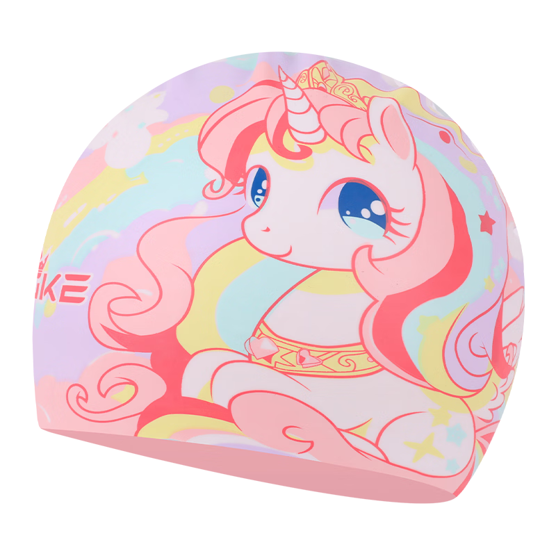 ZOKE Unicorn Kids Silicone Swim Cap Professional Waterproof Ear Protection Swimming Cap 626503232