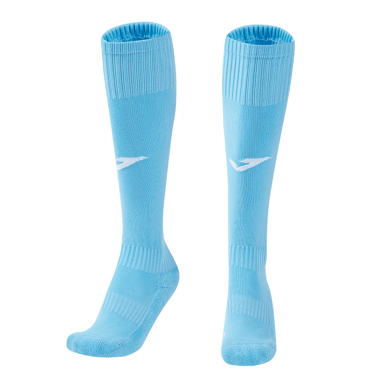 JOMA Kids Mid-Calf Breathable Non-Slip Thickened Soccer Socks Light Blue S