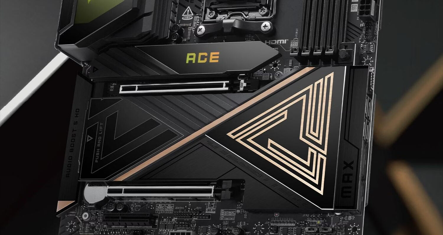 MSI MEG X870E ACE MAX War God Motherboard Compatible with CPU 9950X3D2/9800X3D/9850X3D (AMD X870E/AM5 Socket) 5