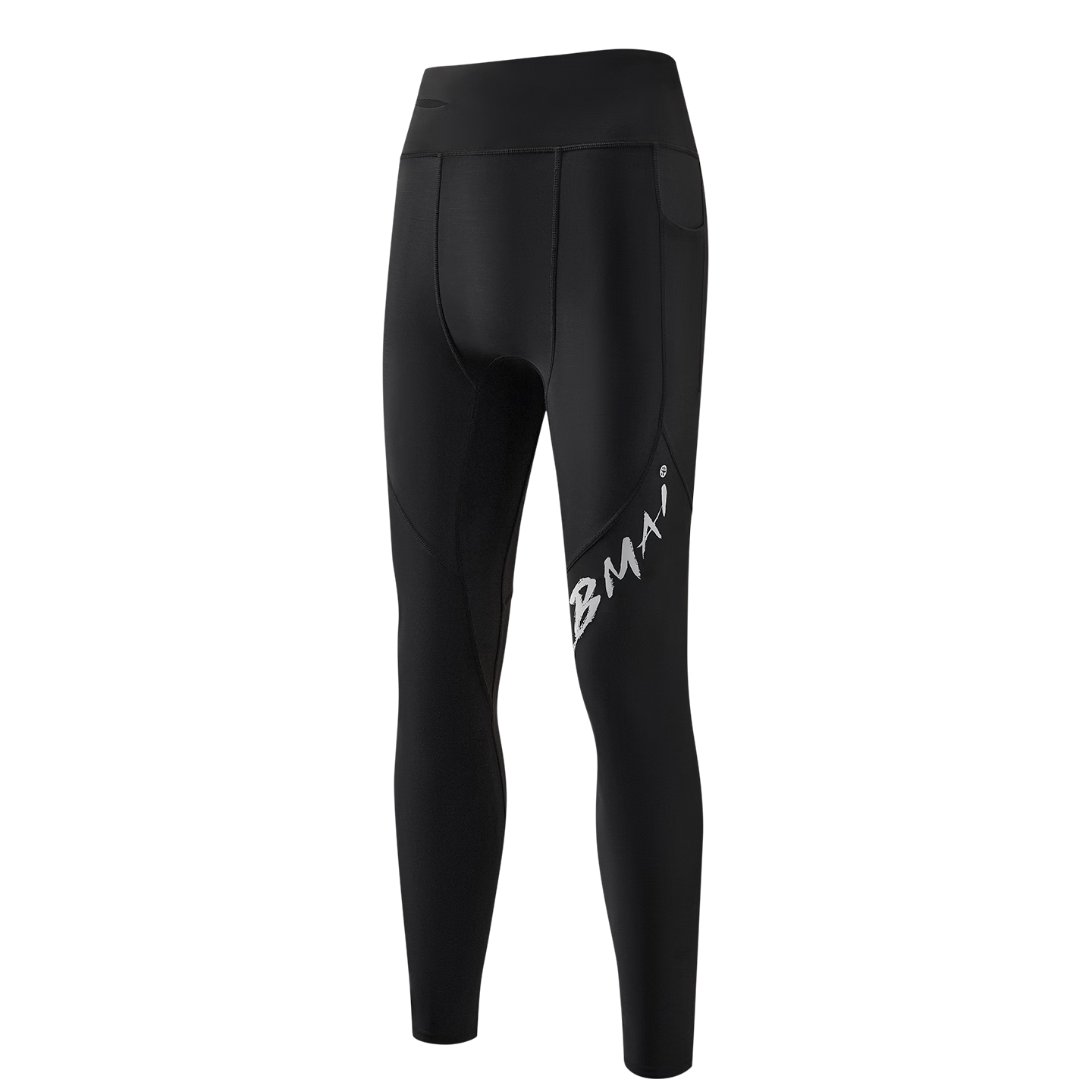 Bmai Potential Compression Long Pants Marathon Race High Elasticity Muscle Support Running Training Fitness Pants V5 Men
