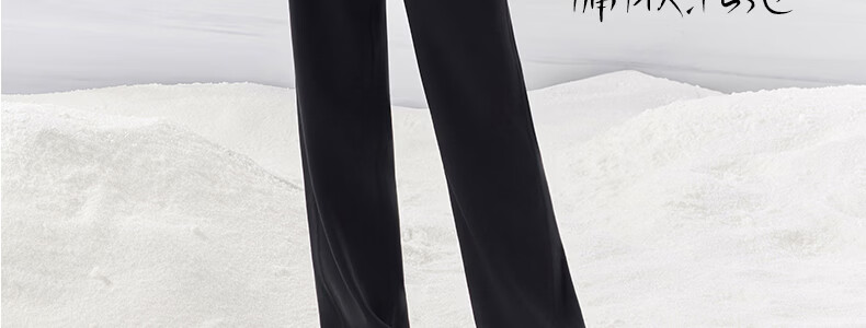 SIINSIIN Yang Mi Style 6.0Pro Straight-Leg Pants 2026 New Women's Fleece-Lined Slim Fit Sports Casual Pants for Spring and Autumn 35