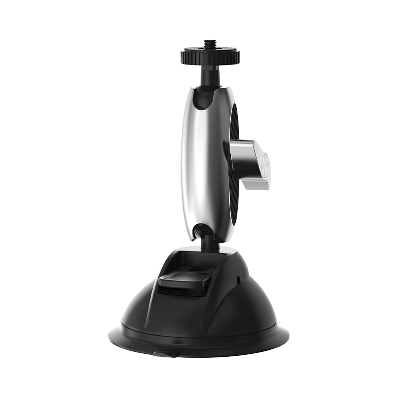 Smorss Sports Camera Suction Mount Adapter for Action6 Car Suction Mount DJI Action4 5Pro Car Mount Bracket Shooting Stand Ace Pro2/X5 Suction Mount Aluminum Alloy