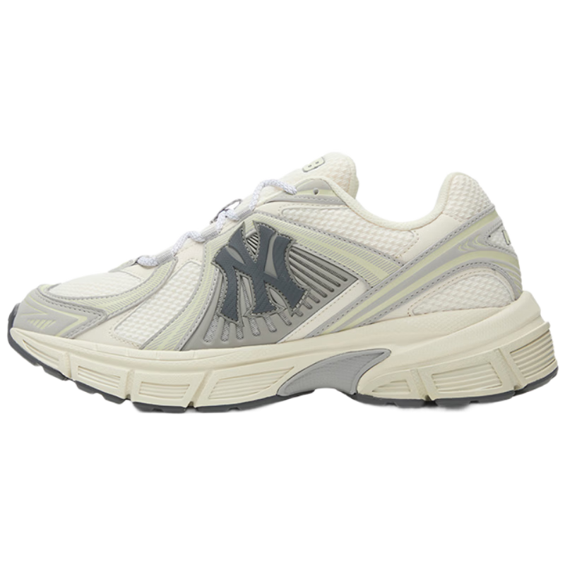 MLB Vintage Couple Sports Shock-Absorbing Breathable Casual Shoes 3ARNR045N50IVS Size 40.5 (255mm)
