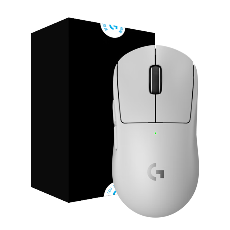 G GPW3 Wireless Gaming Mouse, Dog Poo King Third Generation Lightweight Design Gaming E-Sports Dual-Mode Mouse, GPW3 White E-Sports Gift Box