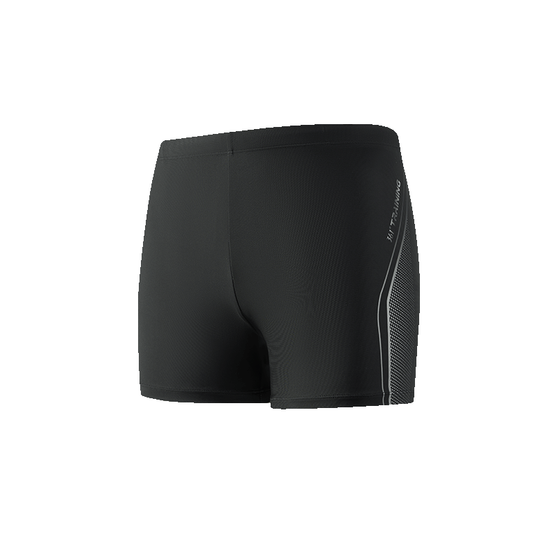 361° Men's Professional Chlorine-Resistant Quick-Dry Square-Leg Swim Trunks, Close-Fitting Hot Spring Vacation Swimwear