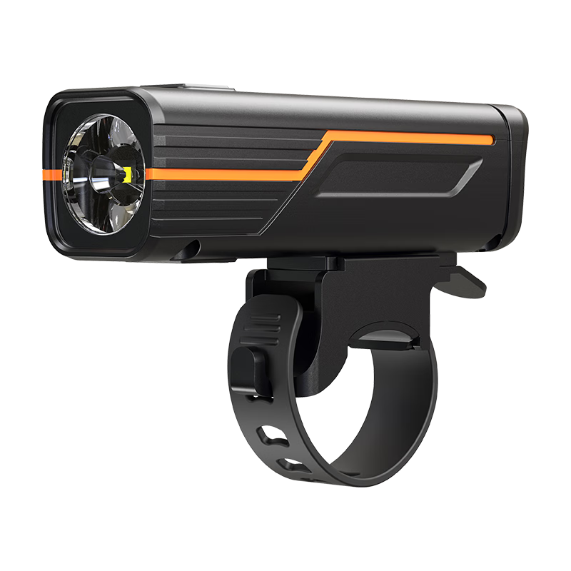 Huangchi Bicycle Light Smart Digital Display Front Light Mountain Road Bike Night Riding USB Rechargeable Kids Cycling Gear