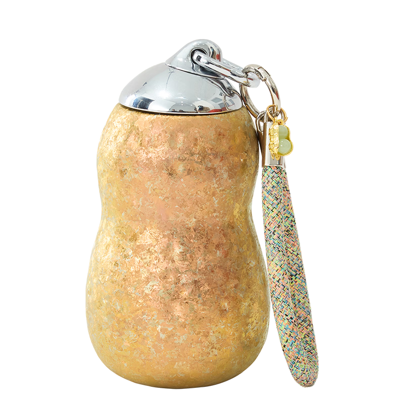 HOOMEY Mother's Day Gift Peanut Titanium Cup Pure Titanium Insulated Cup High-Value Girls Water Bottle Practical Birthday Gift