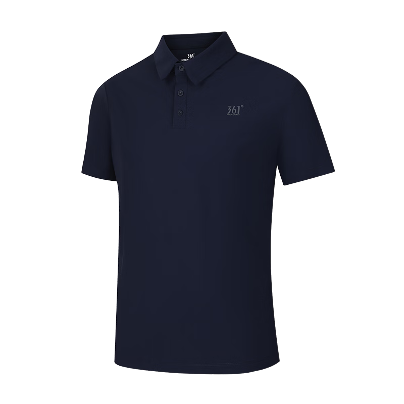 361° Men's Sports T-Shirt Spring Summer New Sun-Protective Polo Shirt Cooling Casual Short Sleeve Top 652624103-6