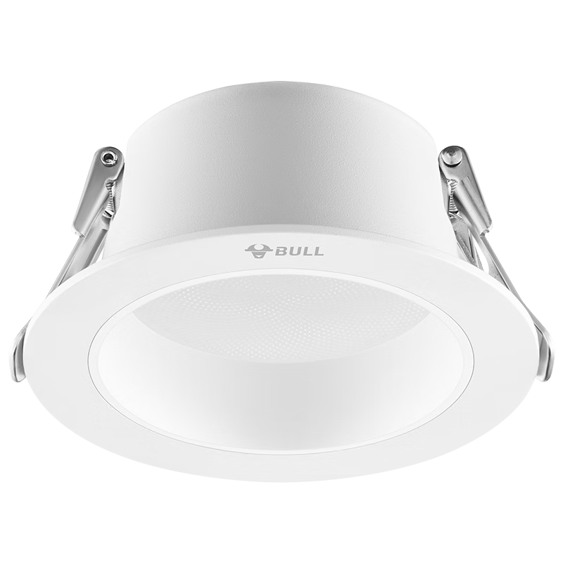 BULL LED Anti-Fog Downlight MT-L005K-AS Matte White 5W Warm Light 3000K Upgraded Ra97 Color Rendering Index