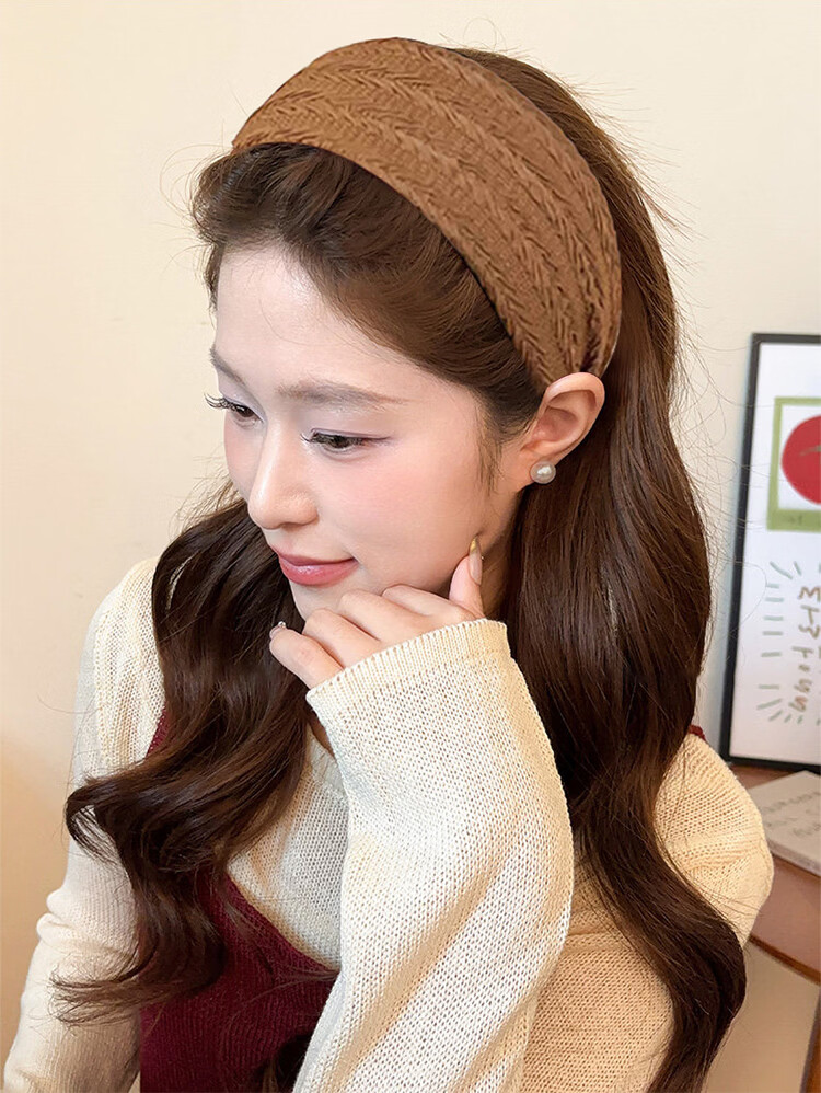 Xiangwan 2-Piece Wide Headband Hair Clips Non-Slip Teeth Face Washing Hairband Bangs Hairpin Hair Accessories for Women 1