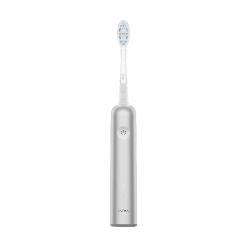 Laifen Second Generation Electric Sonic Toothbrush i2 Aluminum Alloy Edition Laifen Cleaning Gum Care Adult Toothbrush Upgraded Personalized Silver Birthday Edition