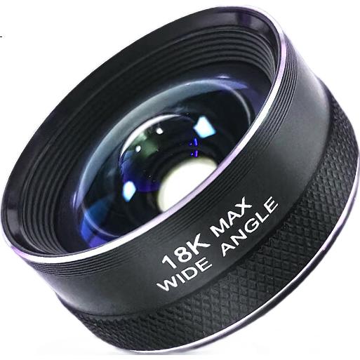 FUNSNAP 18K Широкоугольный объектив для смартфона, для прямой трансляции, HD-камера, фото и видеосъемка, мобильная камера уровня DSLR