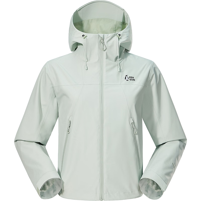 Penguin Camel Collaboration Yulin Windbreaker 26 New Women's Single-Layer Lightweight Functional Outdoor Mountaineering Jacket M26BA6B001