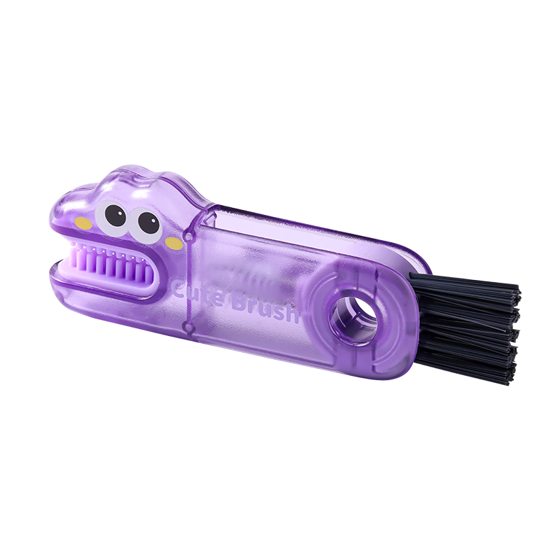Baijie Ceramic Cup Lid Water Cup Cleaning Tool 3-in-1 Gap Groove Cleaning Brush Insulated Cup Mouth Brush Baby Bottle Brush