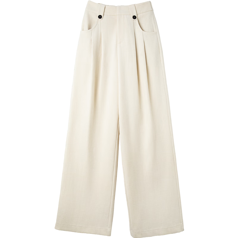 Demana "Cloud Warmth" 25 Winter Smart Warm Corduroy Wide-Leg Slimming Casual Pants for Women Premium Feel