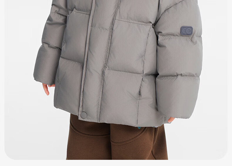 Ciciibear Baby Down Jacket Unisex Kids Winter Thickened Extreme Cold Warm Puffer Coat with Three-Proof Technology 6