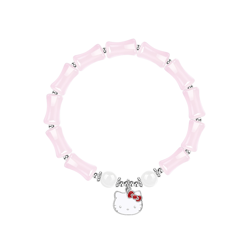Chaosehui Sanrio Hello Kitty Rising Star Children's Bracelet, Women's Beaded Bracelet, Birthday Gift for Girls, Present 6050