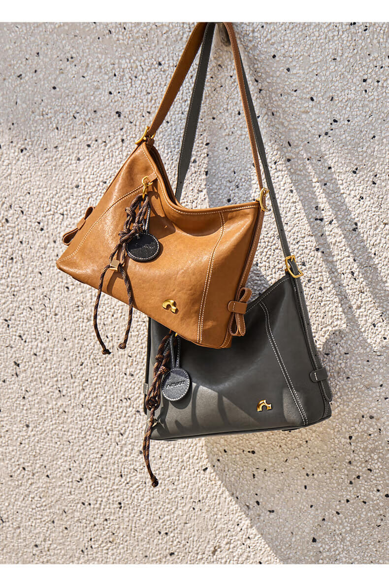 Nalandu Mao Xiaotong Style Women's Bag 2025 New Cowhide Tote Bag Commuter Gift for Girlfriend Birthday New Year 6