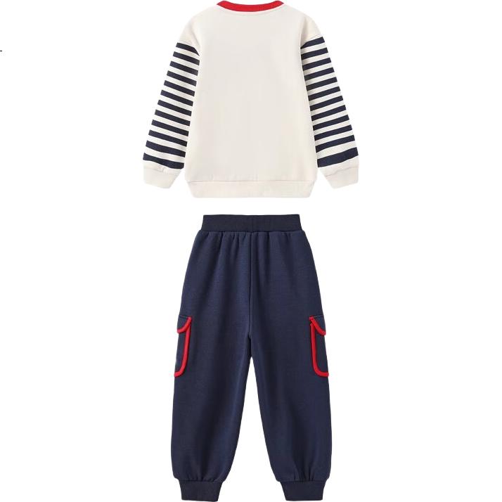 Allo&lugh Boys' Sweatshirt, Children's Casual Hoodie, Mixed Colors, Size 150